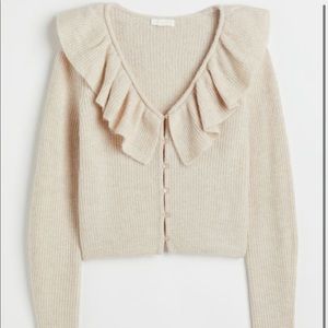 Flounce Collared Sweater